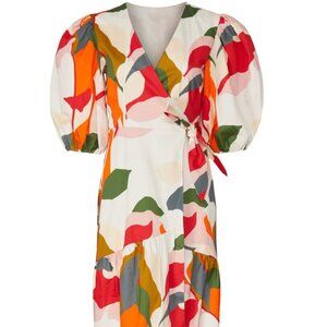 Hutch “Marisol” Wrap Midi Dress – Size M